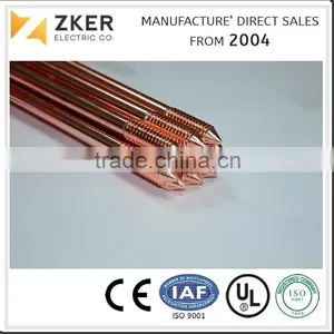 Copper Earth Rod / Copper Clad Stel Ground Rod thumbnail-2