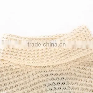 Fashion High Collar Pull Over Tops Sweater thumbnail-3