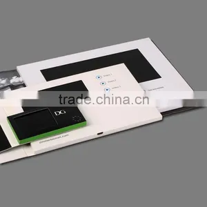 China Luxury Handmade Cards, Lcd Video Brochure Cards thumbnail-5