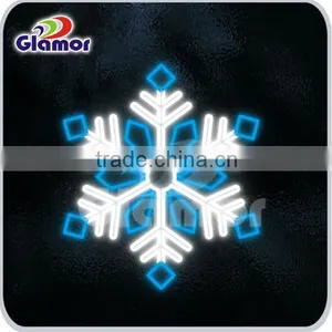LED Rope Light Motif/2D LED Snowflake Motif Light for Holiday With CE UL thumbnail-1