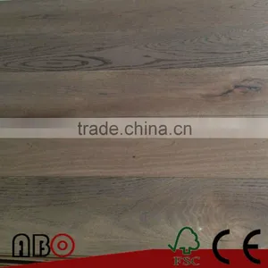 Wide Plank American White Oak Engineered Timber Flooring Made In China thumbnail-1