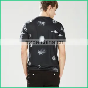 Custom Cheap Dry Fit Mans t Shirts or Custom Printed 3dt-shirt and Print Tshirt Sample Design for Men With 3Dprinting thumbnail-2