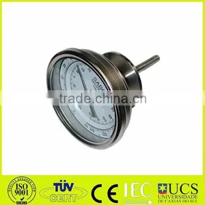 Full Stainless Steel Thermometer Ss304 Bimetal Thermometer thumbnail-6