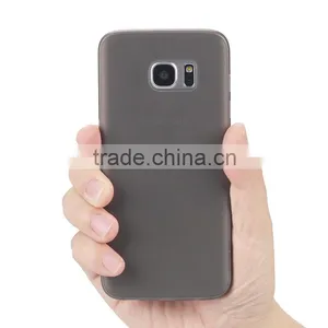 0.35mm Ultra Thin PP Case for Matte Galaxy S7 Edge, for Galaxy S7 Edge Black Hard Case, thumbnail-1