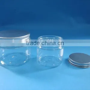 PET Cosmetic Cream Jar, Clear Plastic Jar, Plastic Face Cream Jar thumbnail-2