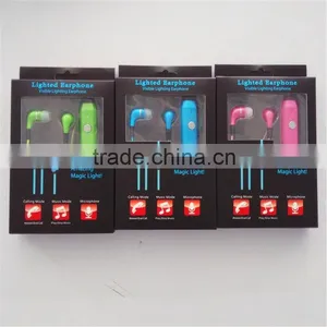 Many Models!!led Glow Earphones and Charger Cables / EL Flowing Led Light up Usb Cables thumbnail-4