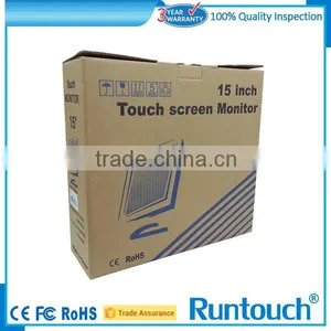Runtouch RT-1700 POS 17" Touch Screen LCD Monitor With Strong Metal Stand thumbnail-5