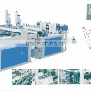 Full Automatic High Speed T-Shirt Bag Making Machine thumbnail-1