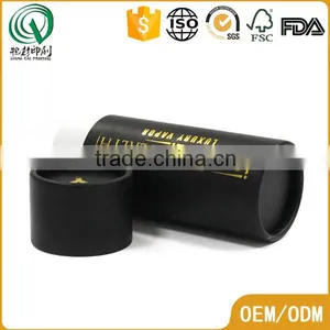 Wholesale OEM Golden Stamping Wine Gift Tubes Cardboard Wine Tube With Custom Printed thumbnail-2