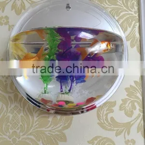 Hot Sell High Transparent Wall Acrylic Fish Tank thumbnail-6