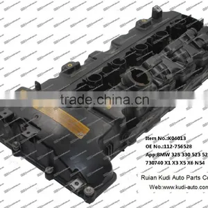 CAM COVER & GASKET BMW325 330 523 X1 X3 VALVE CHAMBER COVER PLASTIC OE 112-756528 thumbnail-1