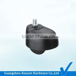 KOYUET Office Chair Spare Parts Nylon With Screw High Quality Heavy Duty Castor Wheel thumbnail-1