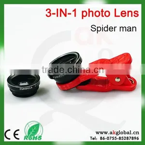3 in 1 Mobile Lens Smartphone Lens,Zoom Lens for Mobile Phone,Mobile Phone Lens thumbnail-1