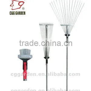 15 Tines Steel Leaf Rakes RK15-202 thumbnail-1