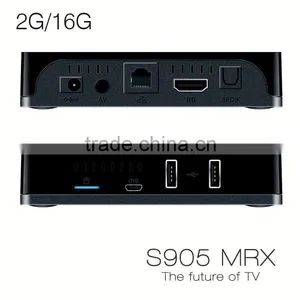 Android Lollipop AML S905 Quad Core TV Box Kodi and 4K Perfectly Supported Streaming 2G/16G Android TV Box thumbnail-3