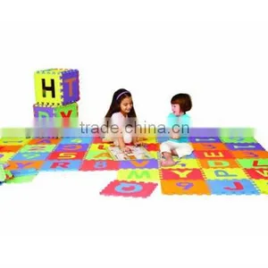 PIDEGREE Edu-Tiles 36 Piece 6x6ft Play Mat, Letters & Numbers Set thumbnail-1