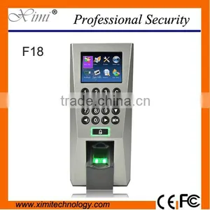 Hot Selling High Quality Access Control and Fingerprint Time Attendance F18 thumbnail-1