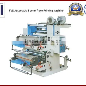 Full Automatic 2 Color Flexo Printing Machinery thumbnail-1