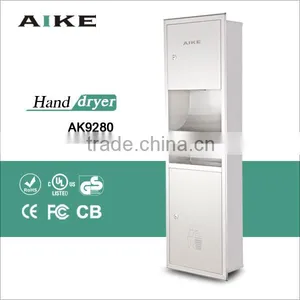 Bahtroom Equopment Combination ,automatic Hand Dryer,Paper Tissue ,Wastebin thumbnail-1