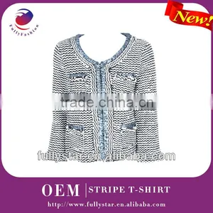 New Design Fashion Woman's Long Sleeve Coat thumbnail-1