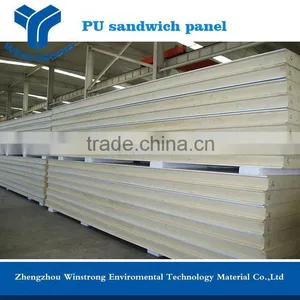 Sound Insulation Sandwich Panel/PU Sandwich Panels Factory Sale thumbnail-3