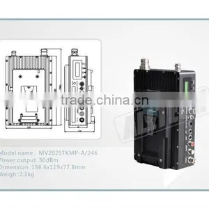 Backpack COFDM Video Duplex Wireless Video Transmitter thumbnail-1