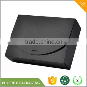 Black Paperboard Gift Packaging Box thumbnail-1