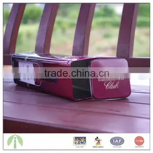Square Whiskey Tin Box 9.00*9.00*29.60 cm thumbnail-5