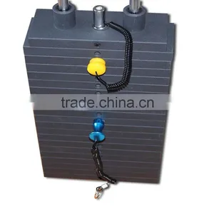 Electrostatic Spray Coated Weight Lifting Weight Stacks Plates thumbnail-3