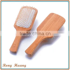 2013 Hot Sale Bamboo Hair Brush With Paddle thumbnail-1