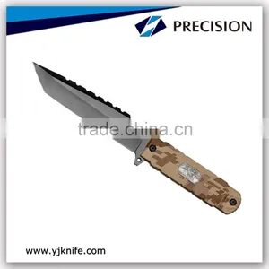 Camo Aluminium Handle Hunting Knife thumbnail-1