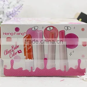 Hengfang Jelly Lipstick New Fashion Clean Stick 24pcs 4color per Box thumbnail-6