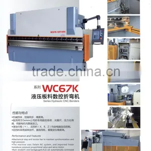Sheet Metal Cutting and WC67Y-100T/3200 Hydraulic Plate Bending Machine thumbnail-3