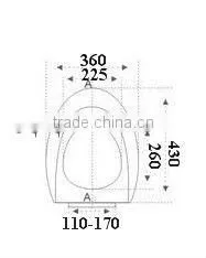 307 Soft Close pp Granite Toilet Seats for Sale thumbnail-5