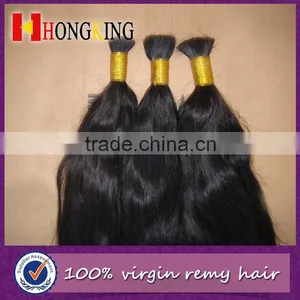 Straight Indian Hair Bulk Remy Natural Hair Bulk thumbnail-1