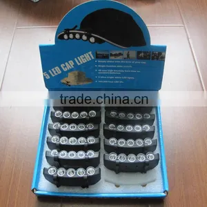 Rohs Ce Standard 5 Led Cap Light for Camping thumbnail-1
