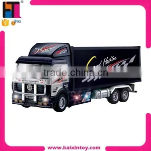 6 Channel 1:32 Scale Full Function Fast Speed RC Container Truck Quality Choice thumbnail-5