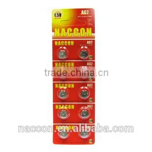 Naccon 1.5v L926/AG7 Alkaline Button Battery thumbnail-1