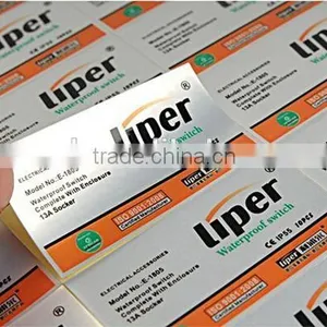 Any Shape Made Long Hold Time Adhesive Sticker Lable Printing thumbnail-4