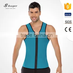 S-SHAPER Wholesale Zipper Neoprene Ultra Vest Hot Sweat Shirts thumbnail-1