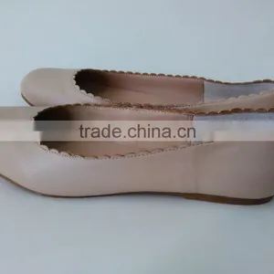 Cx072 Girl's Genuine Leather Ballerina Shoe thumbnail-1