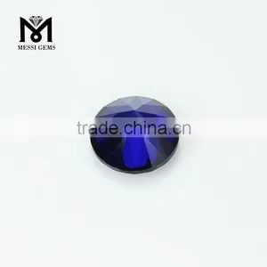 Loose Top Quality Synthetic Ruby 34# Sapphire Blue Corundum Gemstone thumbnail-5