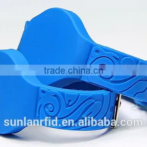 2016 Popular Silicone Bracelet Access Remote Control RFID Wristbands thumbnail-3