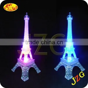 China Eiffel Tower Factory Best Selling Led Blue Eiffel Tower for Valentine's Day Gifts thumbnail-4