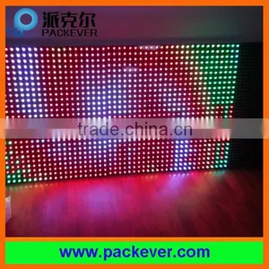 Black Cable Ws2811/sm16703/ucs1903 RGB 12mm 5V Square LED Pixel String thumbnail-5
