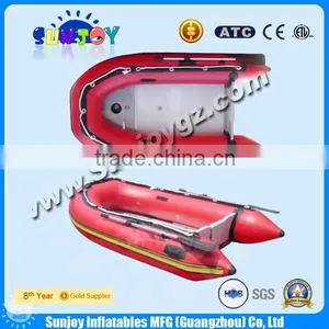 2016 New Technology High Quality Fiber Glass Bottom Electric Water Boat Motor Inflatable Fiberglass Boat thumbnail-6