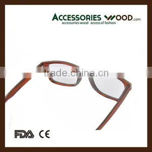 100% Natural Wood Optical Reading Eye Glasses With Your Custom Logo thumbnail-3