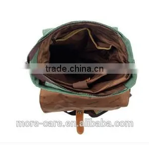 Men's Trendy Vintage Canvas Backpack thumbnail-5