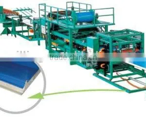 EPS Foam Block Molding Machine/Cold Room Sandwich EPS Panel Production Line Roll Forming Machine thumbnail-1