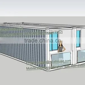 Modular 40HQ Shipping Container Hotel Unit thumbnail-3